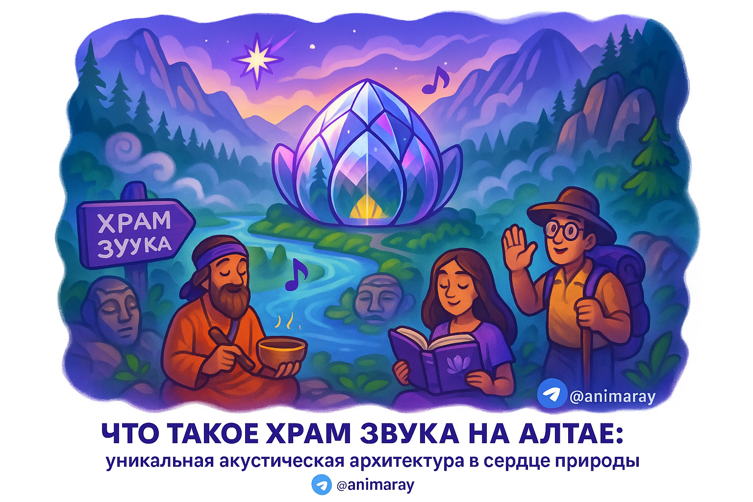 Храм Звука на Алтае: как акустическая архитектура меняет восприятие реальности и открывает двери к внутреннему просветлению