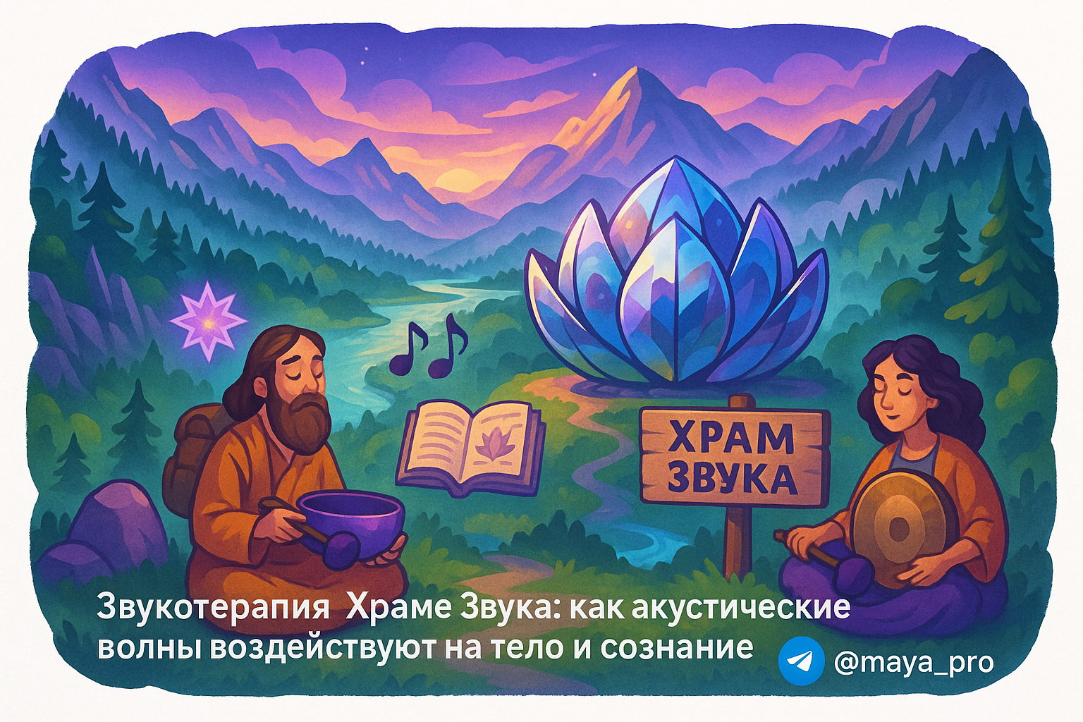Звукотерапия: как гармония звуков помогает душе и телу на Алтае